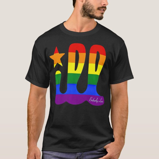 T-shirt Philadelphia Brotherly Love ILL LGBT Gay Philly -s (Devant)