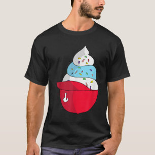 T-shirt Philadelphie Philly Vanilla Casque de crème glacée