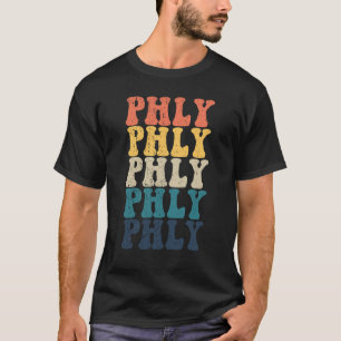 T-shirt Philadelphie Pride Phly Retro De Philadelphie