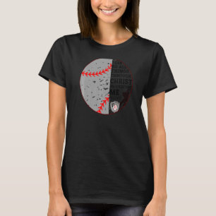 T-shirt Philippiens 4 13 Bible Verse Christian Cadeaux Bas