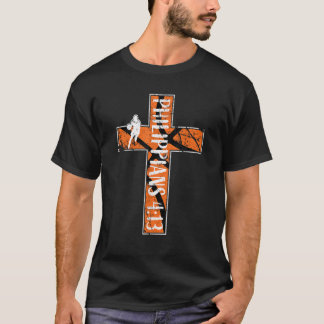 T-shirt Philippiens 4 13 cadeaux de basket-ball Hommes Fem
