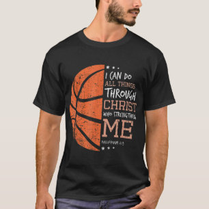 T-shirt Philippiens 4 13 Je peux faire tout Christian Bas