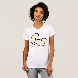 T-shirt Philippiens 4:13 KJV Bible Verse Femmes