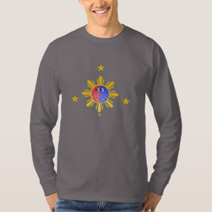 T-shirt philippin drôle, manuscrit Co de queue