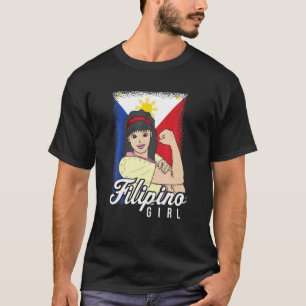 T-shirt Philippine Fier Pinoy Pilipina Stron Patriotique