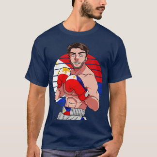 T-shirt Philippines Boxer Drapeau philippin Boxer Lover