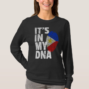 T-shirt Philippines Drapeau dans mon pays de Noël