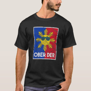 T-shirt Philippines Fierté Filipina Fier Filipin Drapeau O