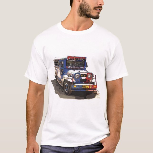 T-shirt Philippines Jeepney (Devant)