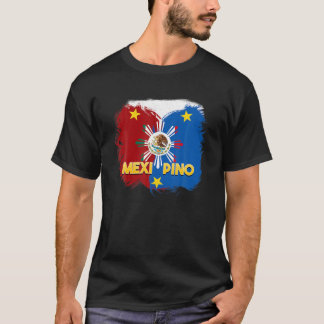 T-shirt Philippines Mexique Fierté Philippine Fier Drapeau