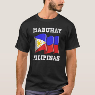 T-shirt Philippines Pinay Filipino Pride Pays Drapeau Mabu