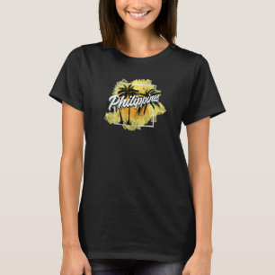 T-shirt Philippines Pinay Pays philippin Palms Sun Mabuh