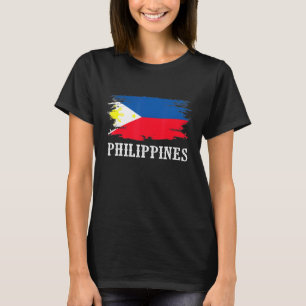 T-shirt Philippines vintage Drapeau I Love Philippines