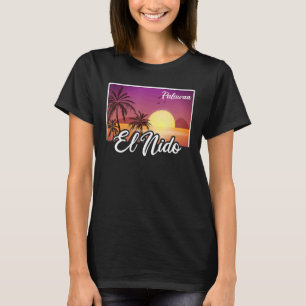 T-shirt Philippines vintage Voyage de vacances Asie El Nid