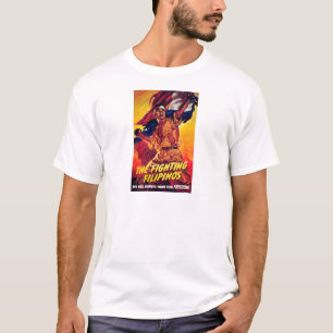 T-shirt Philippins de combat - liberté de Pinoy