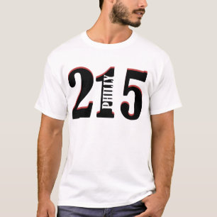 T-shirt Philly 215