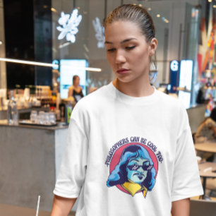 T-shirt Philosophe du cool Descartes