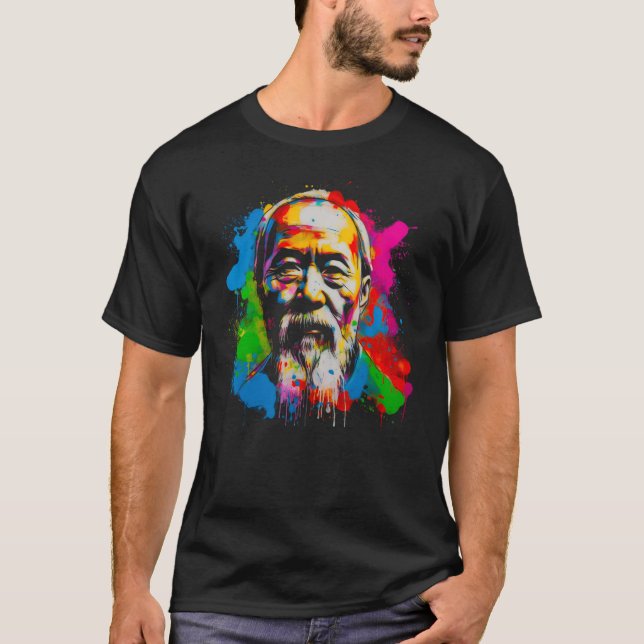 T-shirt Philosophe Lao Tzu (Devant)