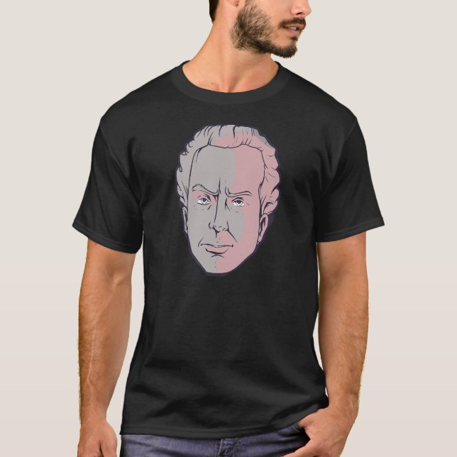 T-shirt Philosophie allemande Emmanuel Kant Enlig (Devant)