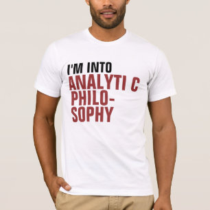 T-shirt Philosophie analytique