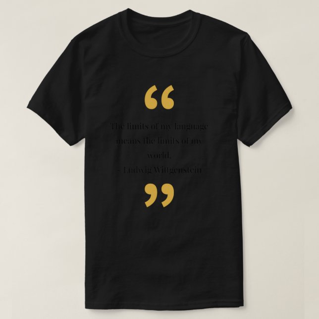 T-shirt philosophie citée 36 (Design devant)