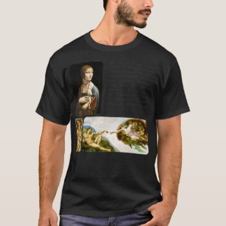 T-shirt philosophie de la peinture renaissance