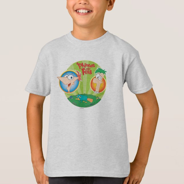 T-shirt Phineas et Ferb (Devant)