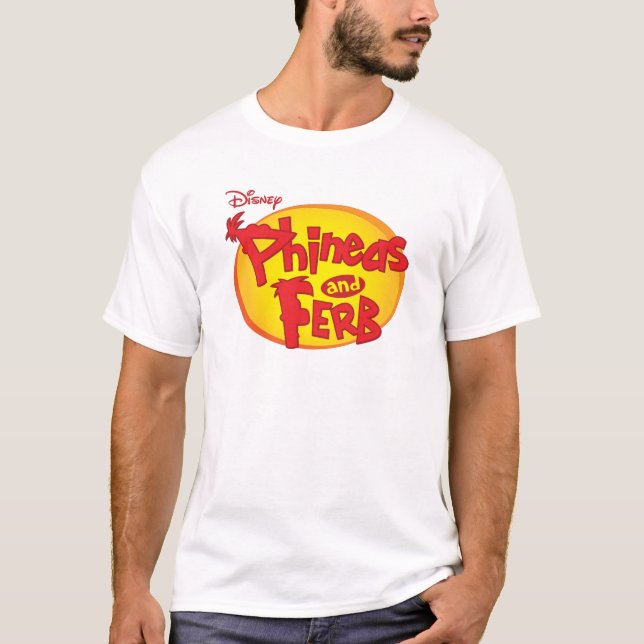 T-shirt Phineas et Ferb Logo Disney (Devant)