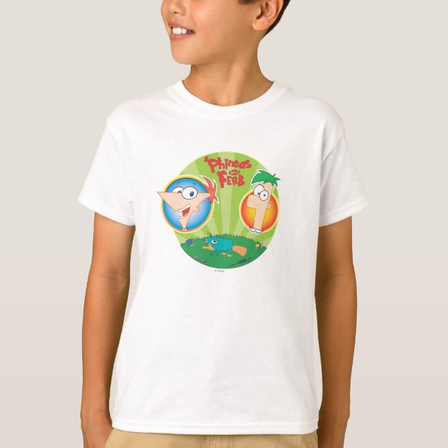 T-shirt Phinées et Ferb (Devant)