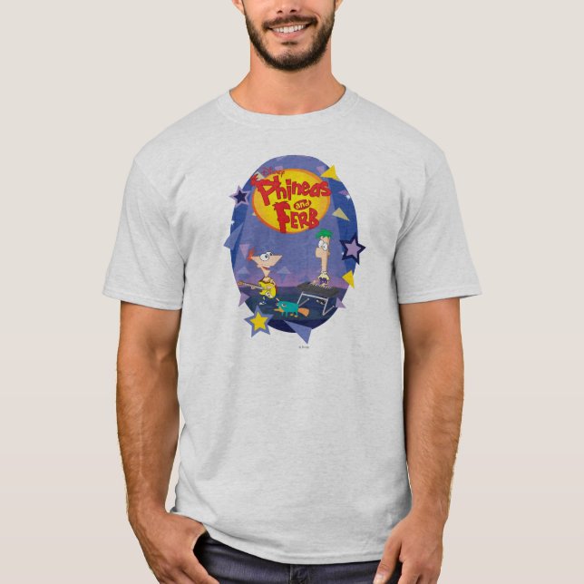 T-shirt Phinées et Ferb 1 (Devant)