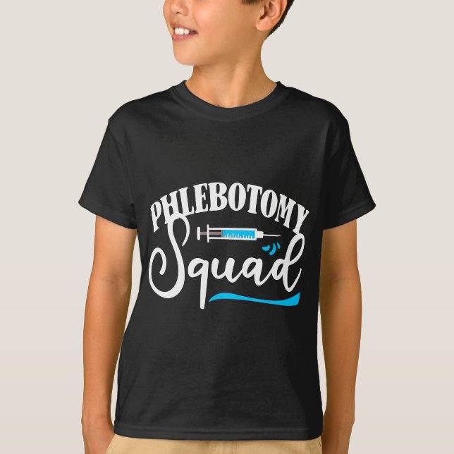 T-shirt Phlebotomie Phlebotomiste (Devant)