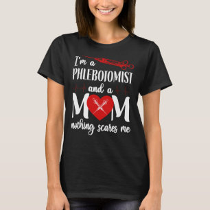 T-shirt Phlebotomiste Phlebotomie Je Suis Phlebotomiste Et