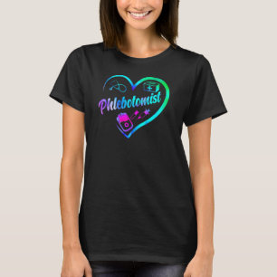 T-shirt Phlebotomiste Phlebotomie Phlebotomiste Coeur
