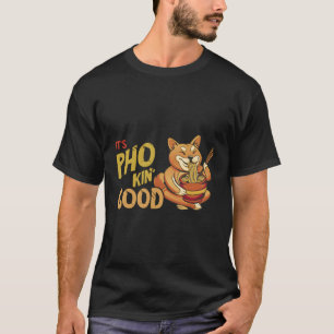 T-shirt Pho Fox Asian Food Pho Bowl Pho Noodle Soupe