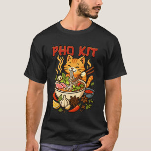 T-shirt Pho Kit Mariners Chat Mème Drôle Officiel