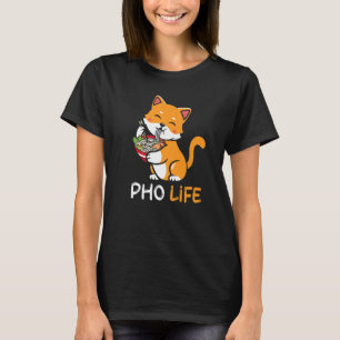 T-shirt Pho Soup Cat Pho Life Asiatique Vietnamien