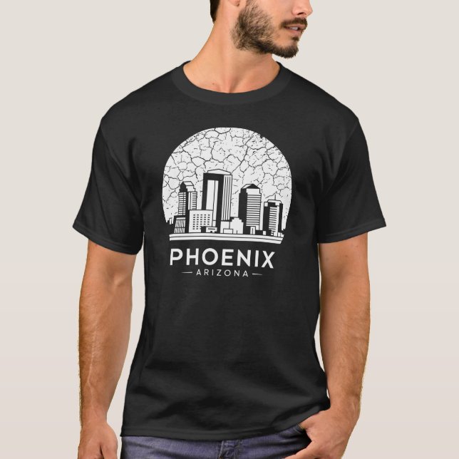 T-shirt Phoenix City Arizona (Devant)