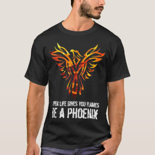 T-shirt Phoenix Flames Autonomisation Inspiration