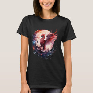 T-shirt Phoenix Renaissance Feu Phoenix Bird Mythique Oise