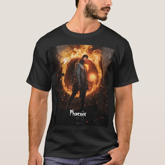 T-shirt phoenix valorant (Devant)