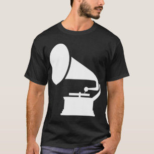 T-shirt Phonographe - Blanc
