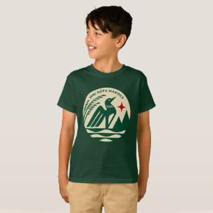 T-shirt Phoque d'état du Minnesota aux couleurs sauvages