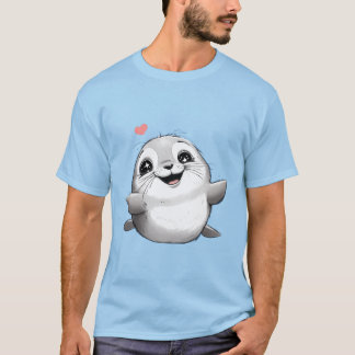 T-shirt Phoque Heureux