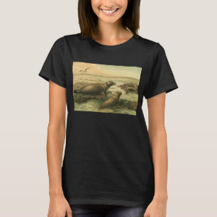 T-shirt Phoques léopards, Animaux aquatiques vintage Vie m
