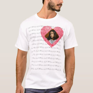 T-shirt Photo AMOUR personnalisée