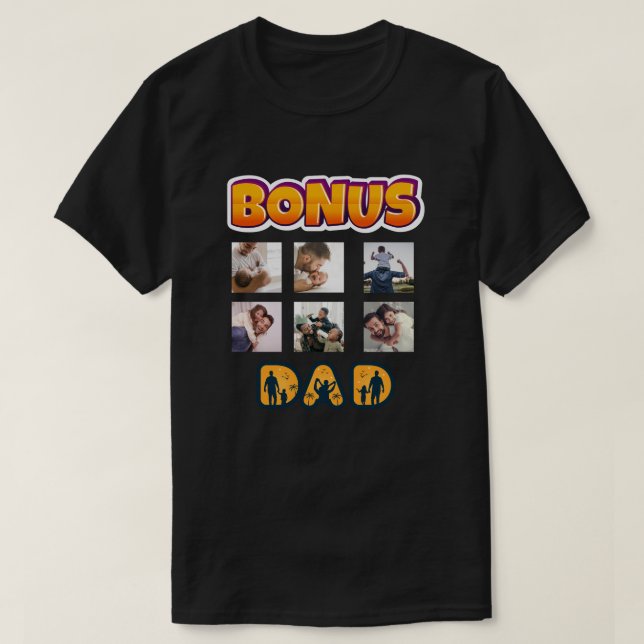 T-shirt photo Bonus Papa 6 (Design devant)