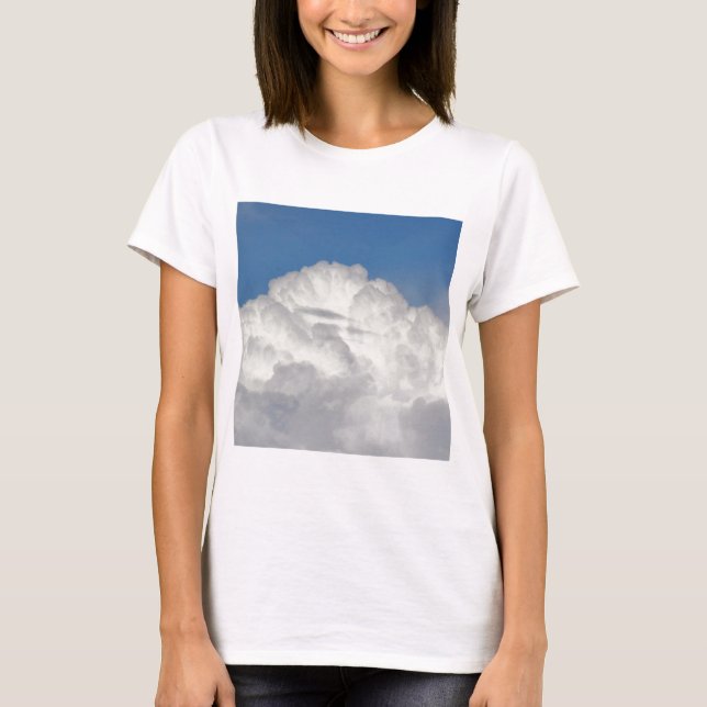 T-shirt Photo carré - Cloud (Devant)