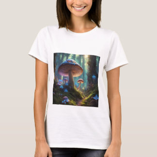 T-shirt photo champignon