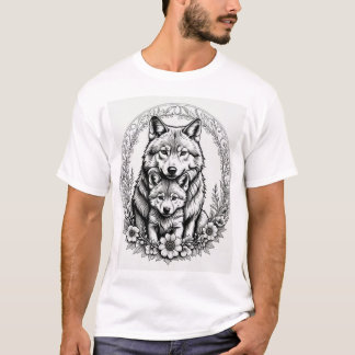 T-shirt photo d'animal