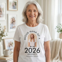 Photo d'arche moderne Fière Mamie de la promotion 